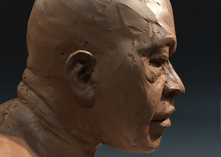 Portrait sculpture